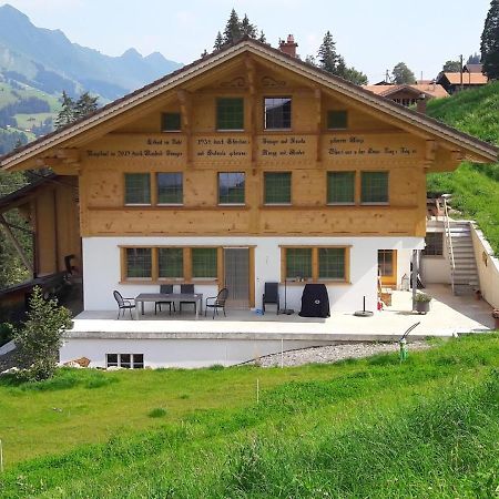 Ferien In Der Bergwelt Von Adelboden Bed and Breakfast Buitenkant foto